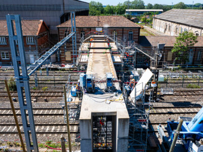 Image absente - 📍 [BEZIERS (34)] –  Déconstruction de la Passerelle SNCF du Technicentre de Béziers