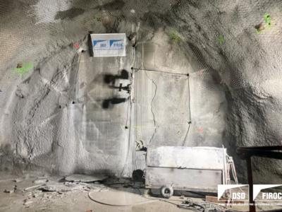 Image absente - 📍[Savoie – Saint Martin La Porte (73)] – Réalisation de 2 niches de 2,00 x 2,00 m ép. 5,00 m en tunnel dans du béton armé